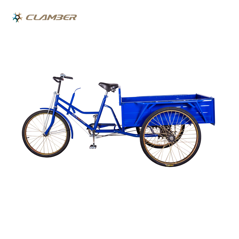 QG32-1S Three Wheel Bicycle Cargo Tricycle Rear Cargo Box for Sale