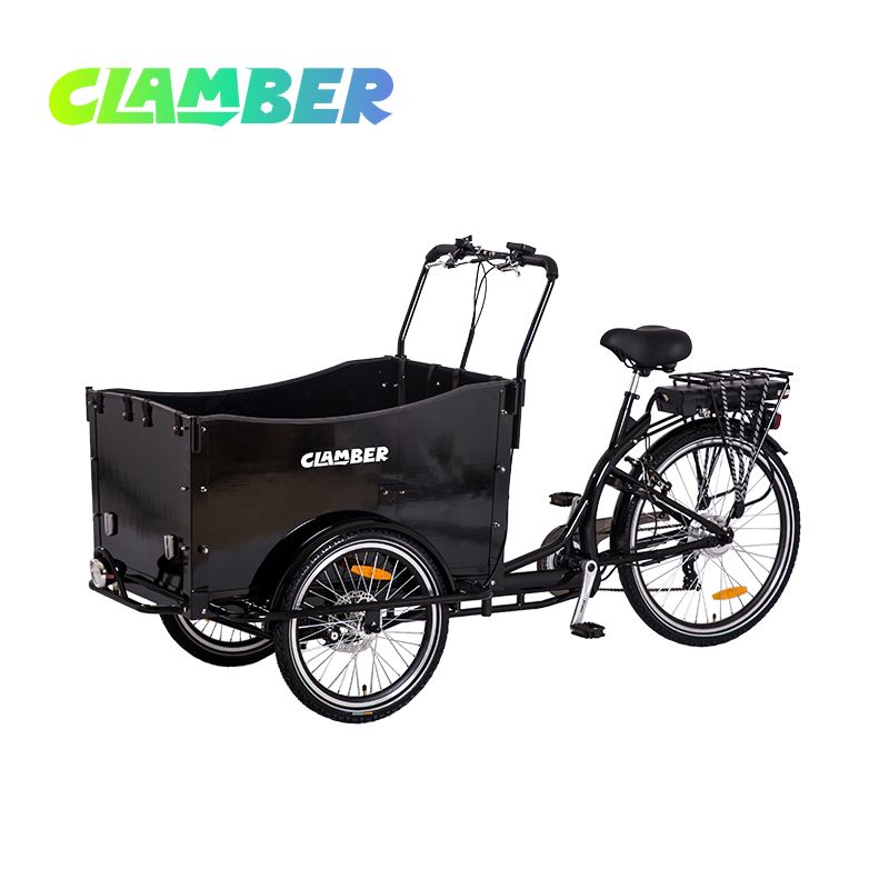 UB9019-7S Three Wheel Pedal Cargo Bike for Family