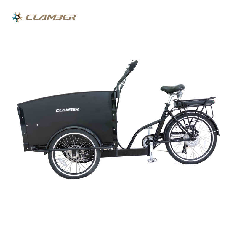 UB9031E-6S Children Or Pets E-bike Front Loading Cargo Bike Electric 3 Wheels