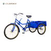 QG16-3P High Carbon Steel Cargo Tricycle Adult with Rear Carrier