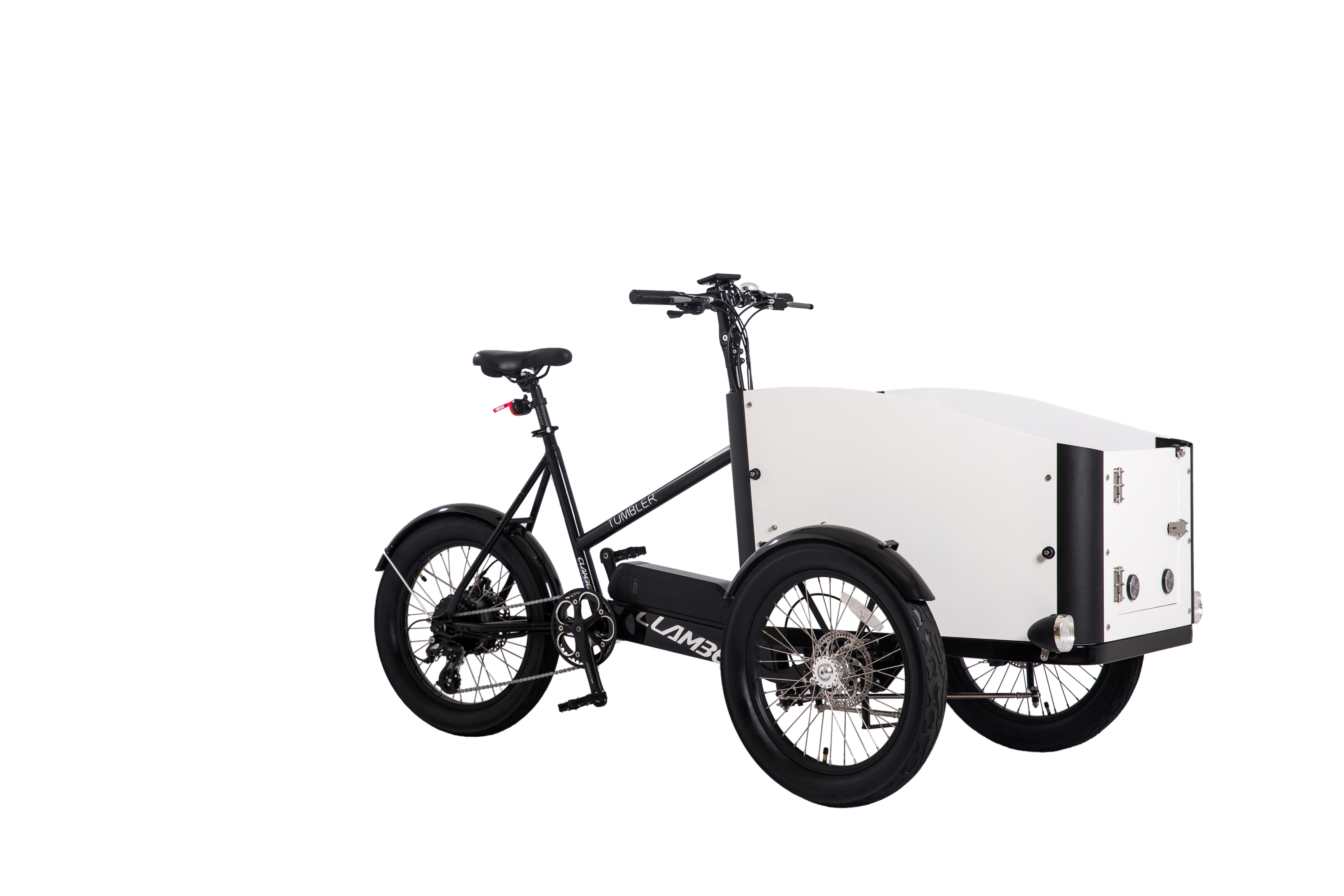 Aktiver børn markør TUMBLER CLAMBER Brand 250W Electric Cargo bike Scooter 3 Wheel Cargo