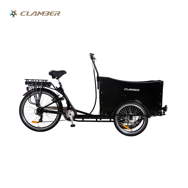 9019E-6S three wheel electric cargo bike